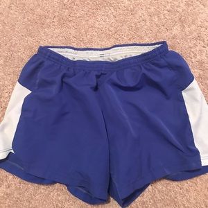 Brooks Running Shorts with inside liner - size L